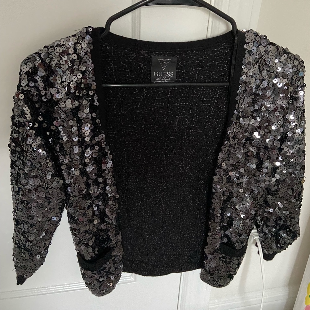 Sequin cardigan